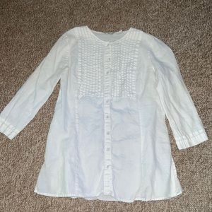Tweed So White Tunic